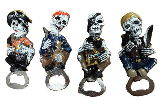 Pirate Bottle Openers (4 styles)
