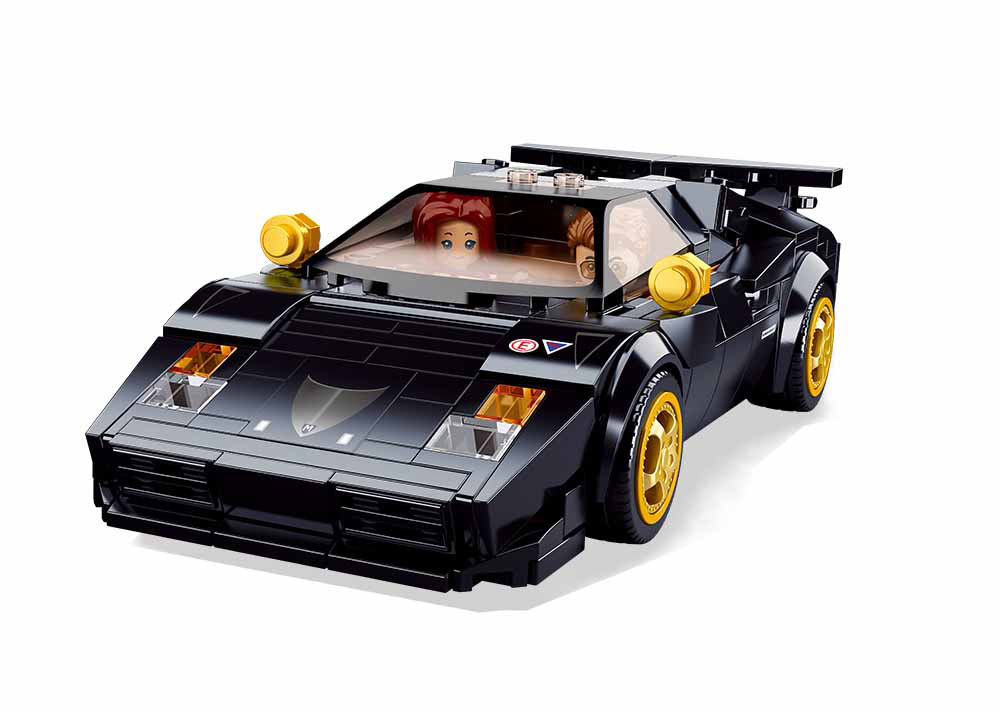 Model Bricks 5 Model Bricks Sports Car Building Brick Kit (254 pcs) – Texas Toy ...