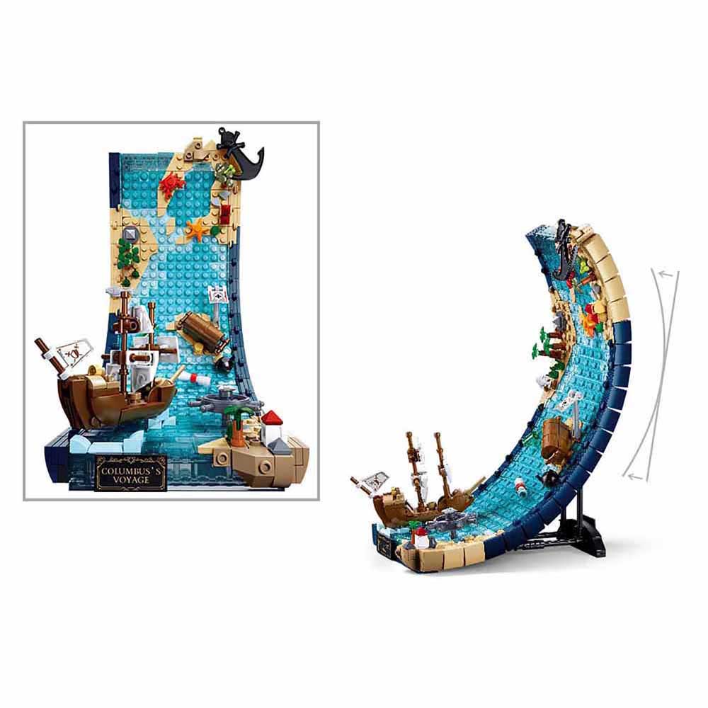 Columbus's Voyage Building Brick Set (731 pcs)