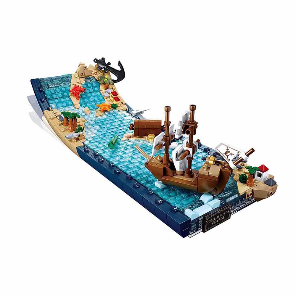 Columbus's Voyage Building Brick Set (731 pcs)