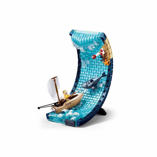 Old Man and the Sea Building Brick Kit (720 pcs)