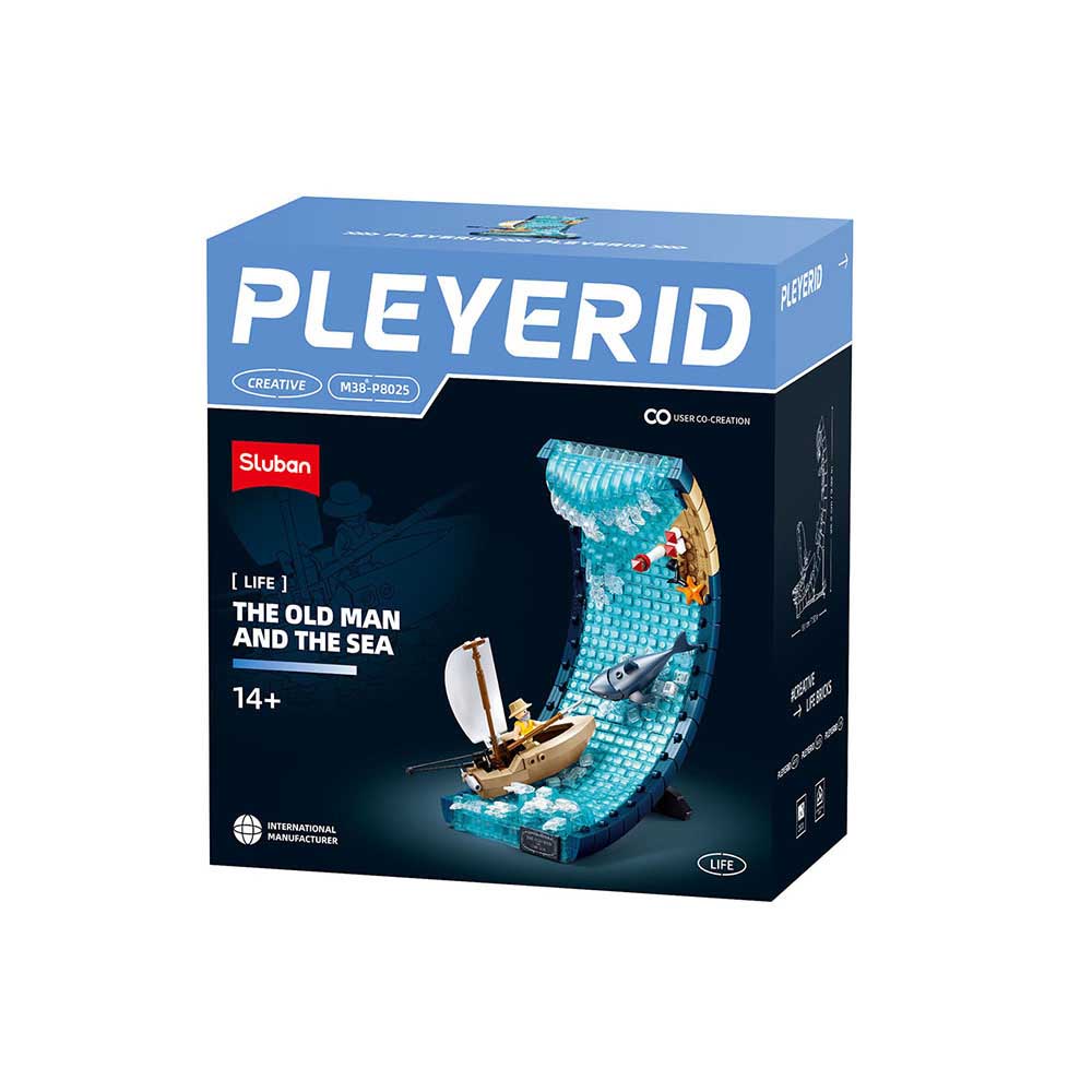 Old Man and the Sea Building Brick Kit (720 pcs)