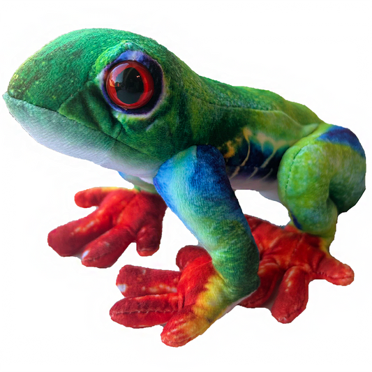 Red-Eyed Tree Frog 6.7" Plush Stuffed Animal