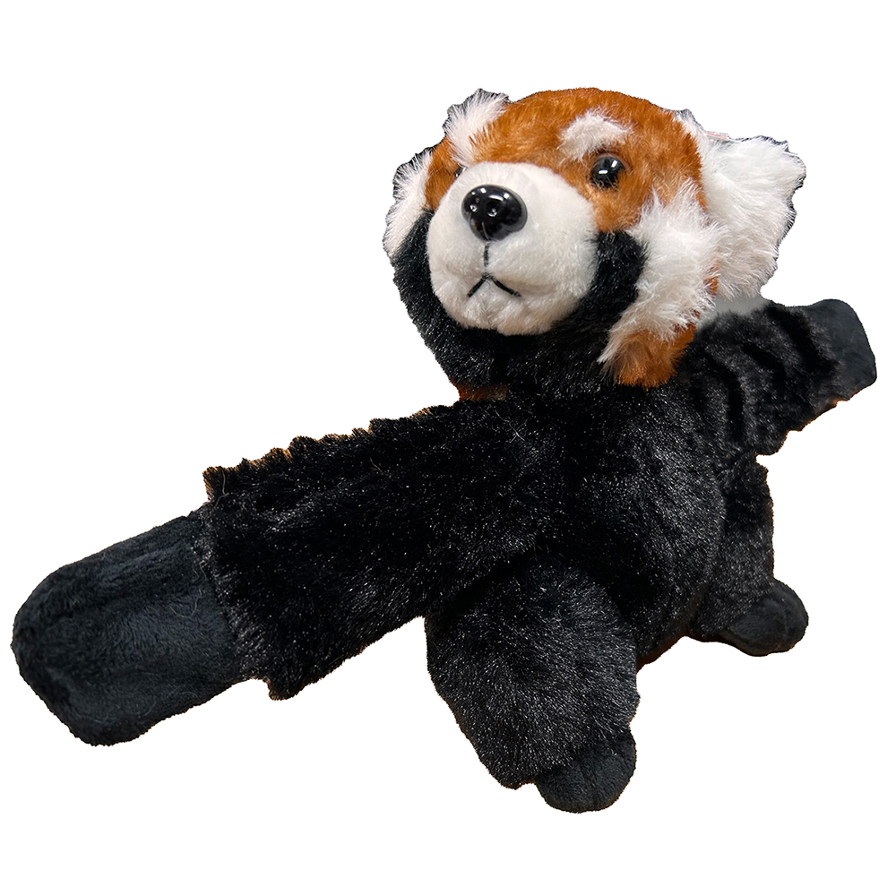 Red Panda Plush Stuffed Animal with Slap Bracelet