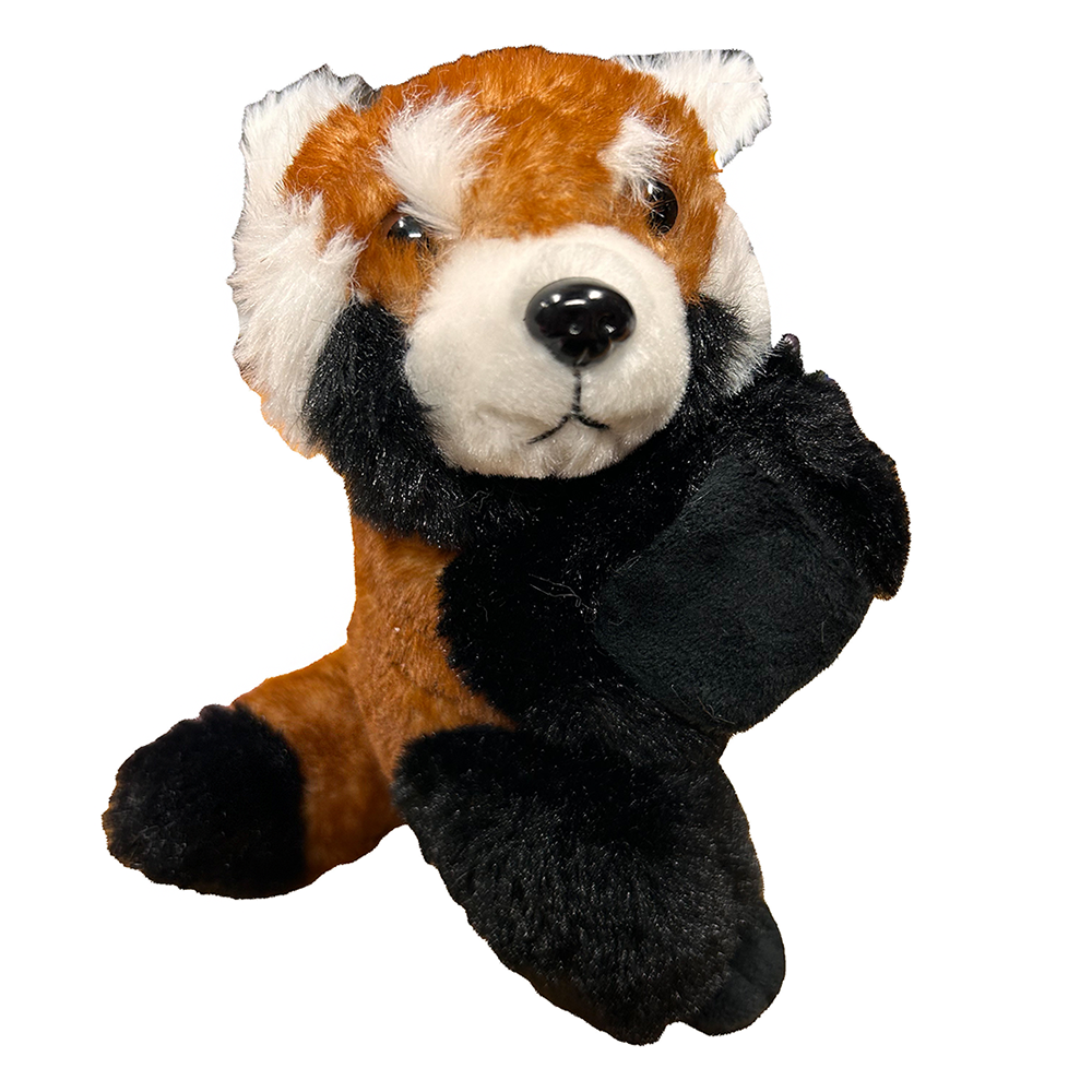 Red Panda Plush Stuffed Animal with Slap Bracelet