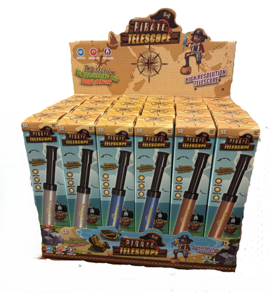 Pirate Telescopes (Display of 24)