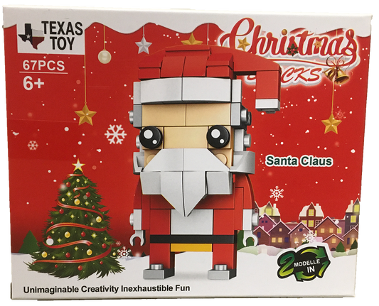Christmas Santa Claus Building Brick Kit (67 pcs)