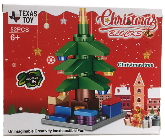 Christmas Tree Building Brick Kit (52 pcs)
