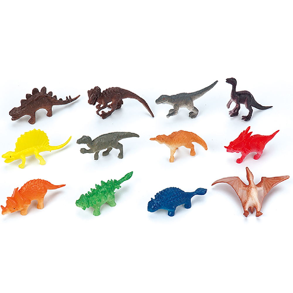 Bulk 2" Dinosaur Jurassic Figurines, By the Pound