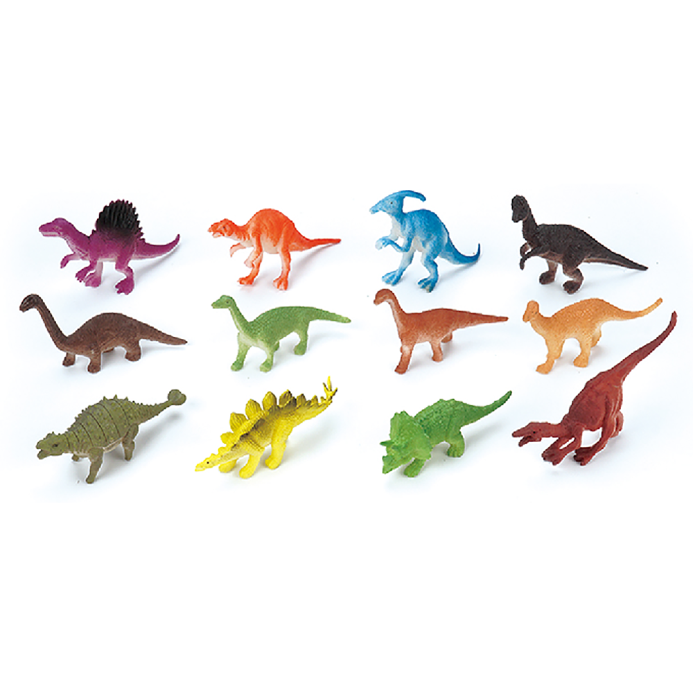 Bulk 3" Dinosaur Jurassic Figurines, By the Pound