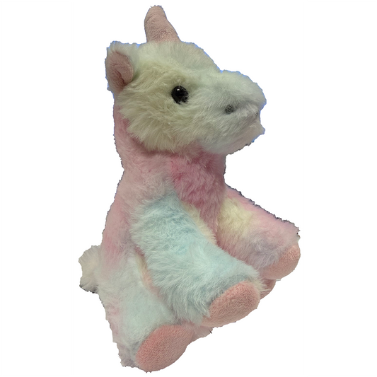 Multicolor Pastel Unicorn 7" Tall Plush Stuffed Animal