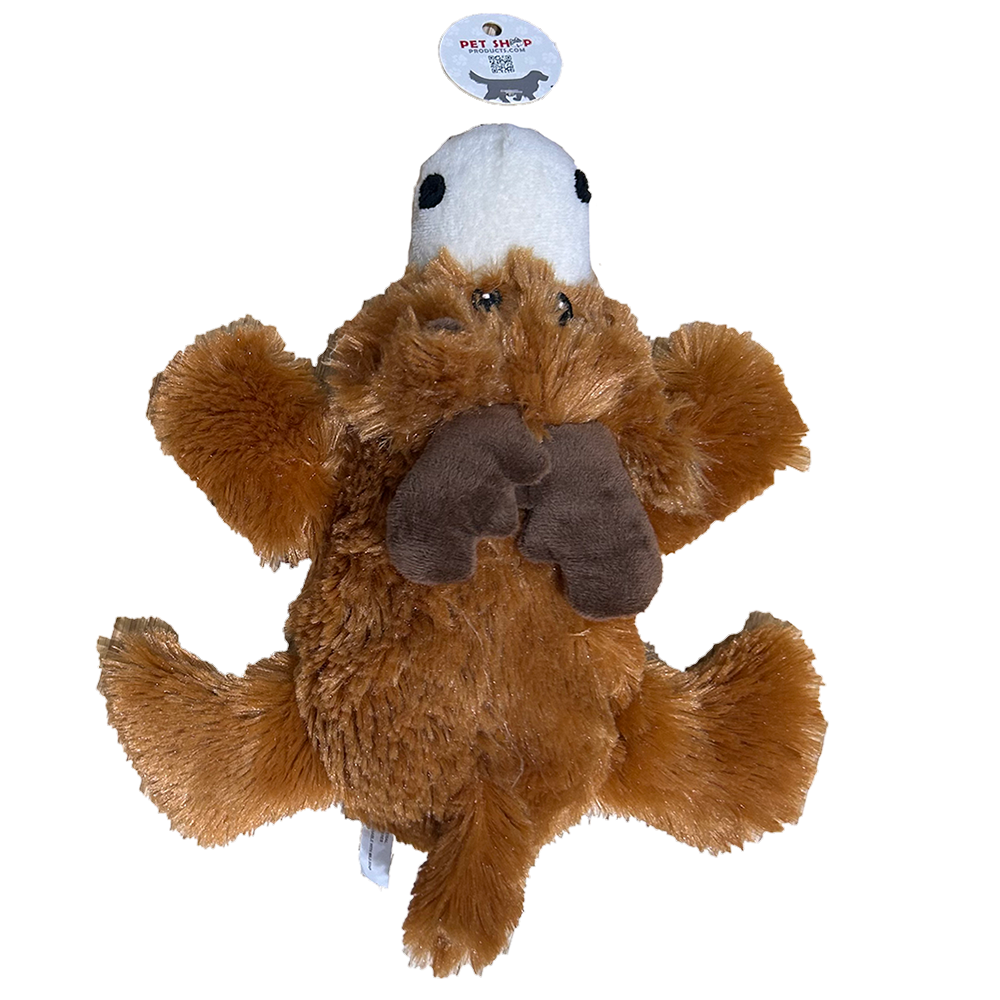 Moose Plush Pet Toy, Soft Dog Toy with Squeaker