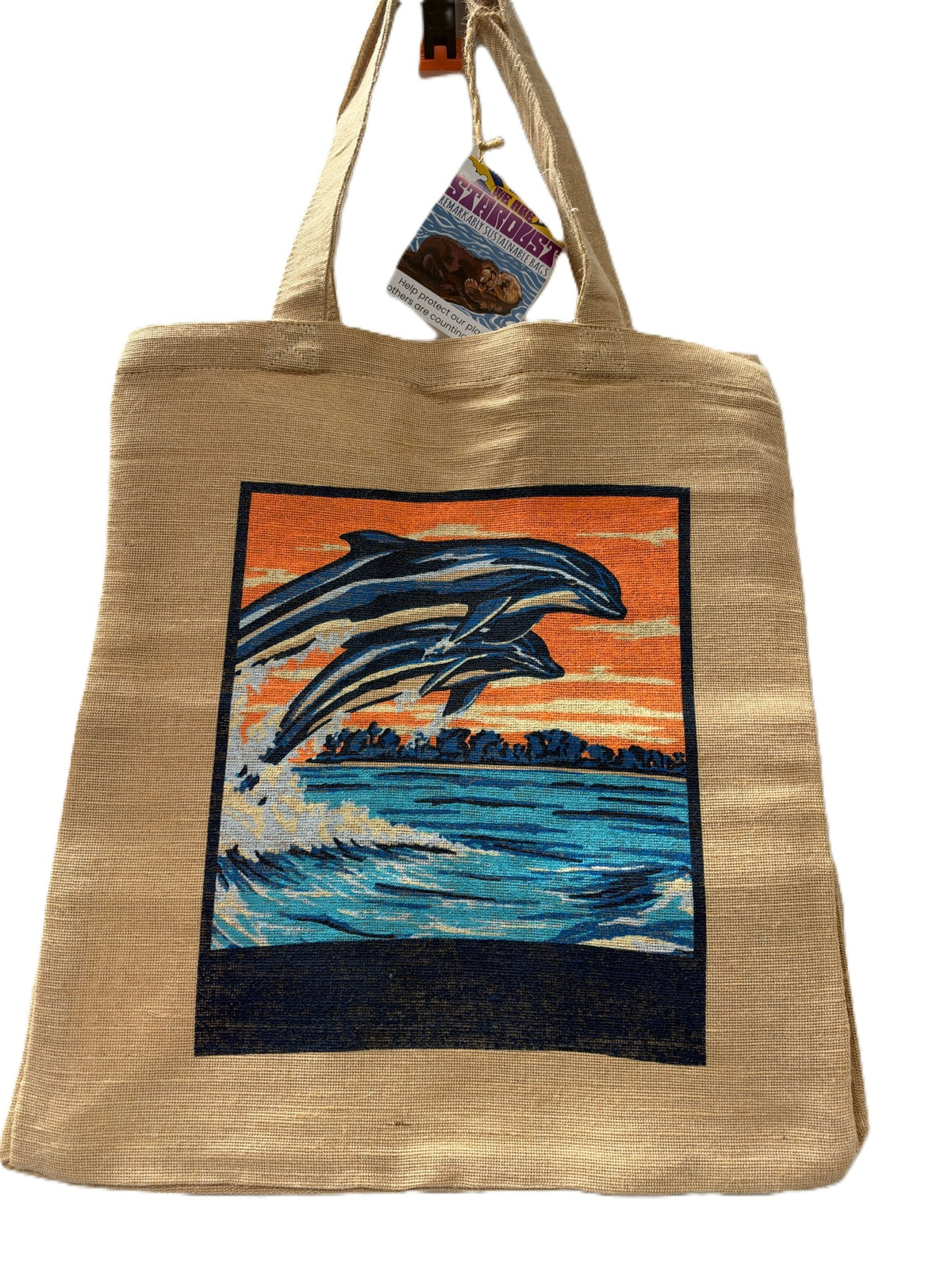 Biodegradable Jute Tote Bags-Assorted