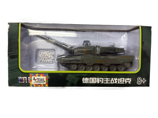 Die-Cast Military Tank Pellet Shooter