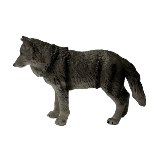 Gray Wolf Figurine 4"