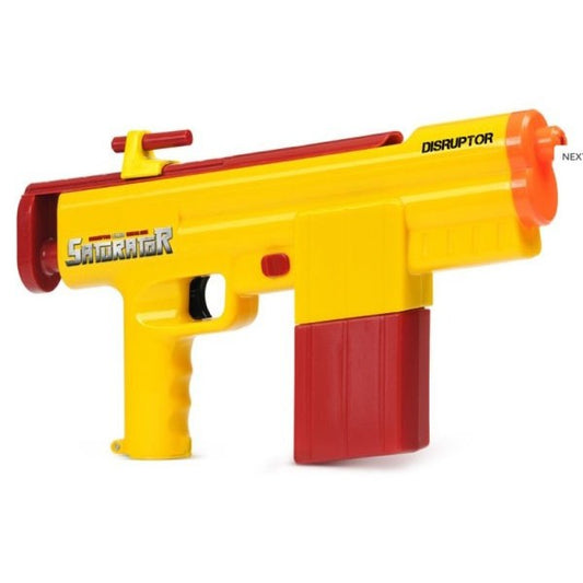 Disruptor Water Gun Saturator, Clear and Yellow Colors