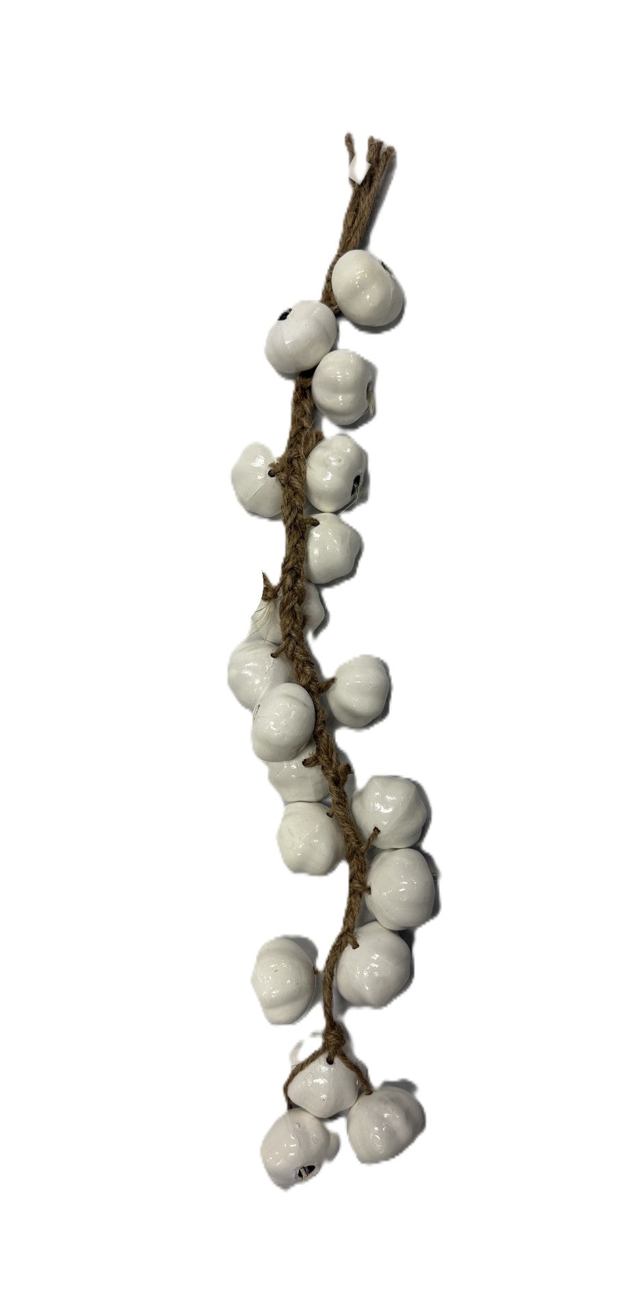Rope Bunch w/20 Porcelain Garlics 30"