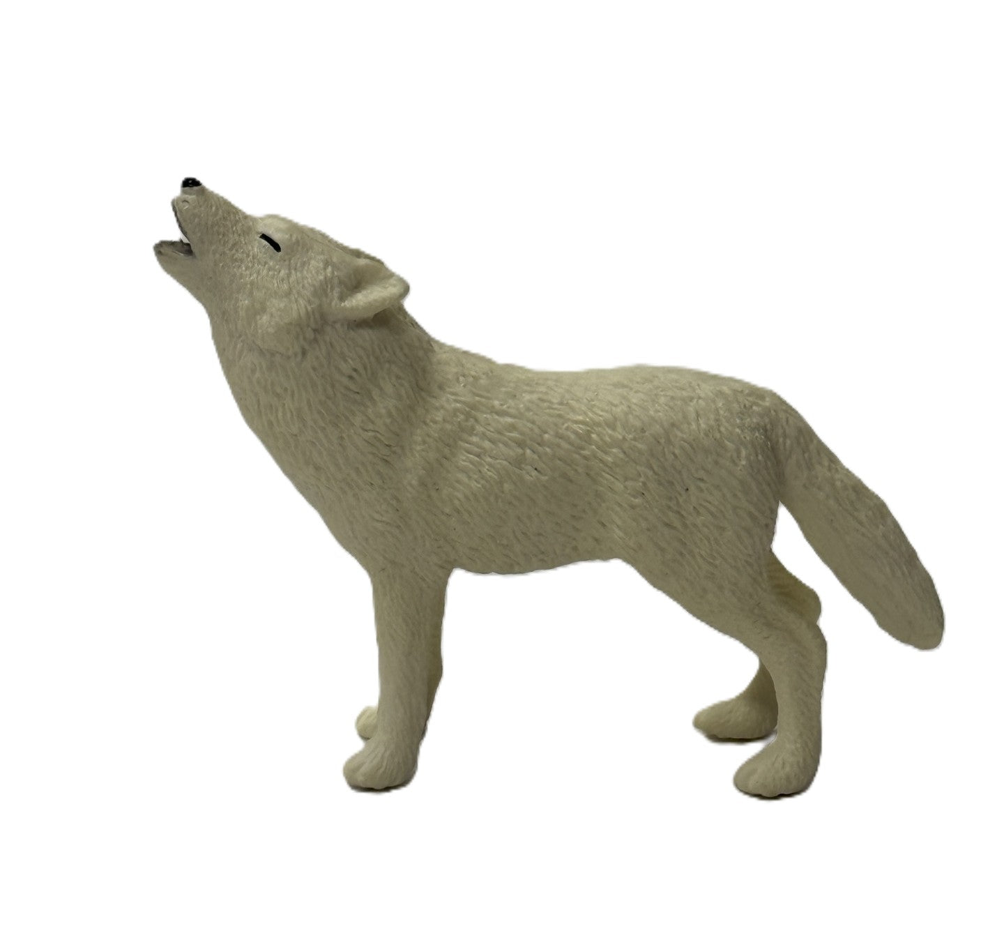 Snow Wolf Figurine 4"