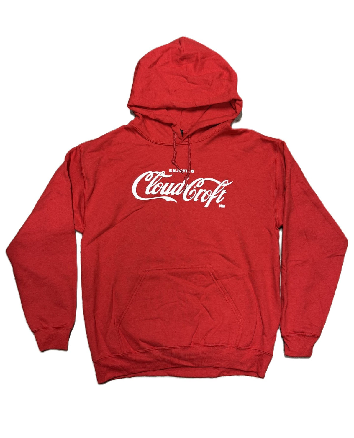 Cloudcroft Hooded Sweatshirt-Red