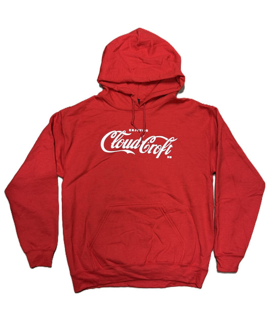 Cloudcroft Hooded Sweatshirt-Red