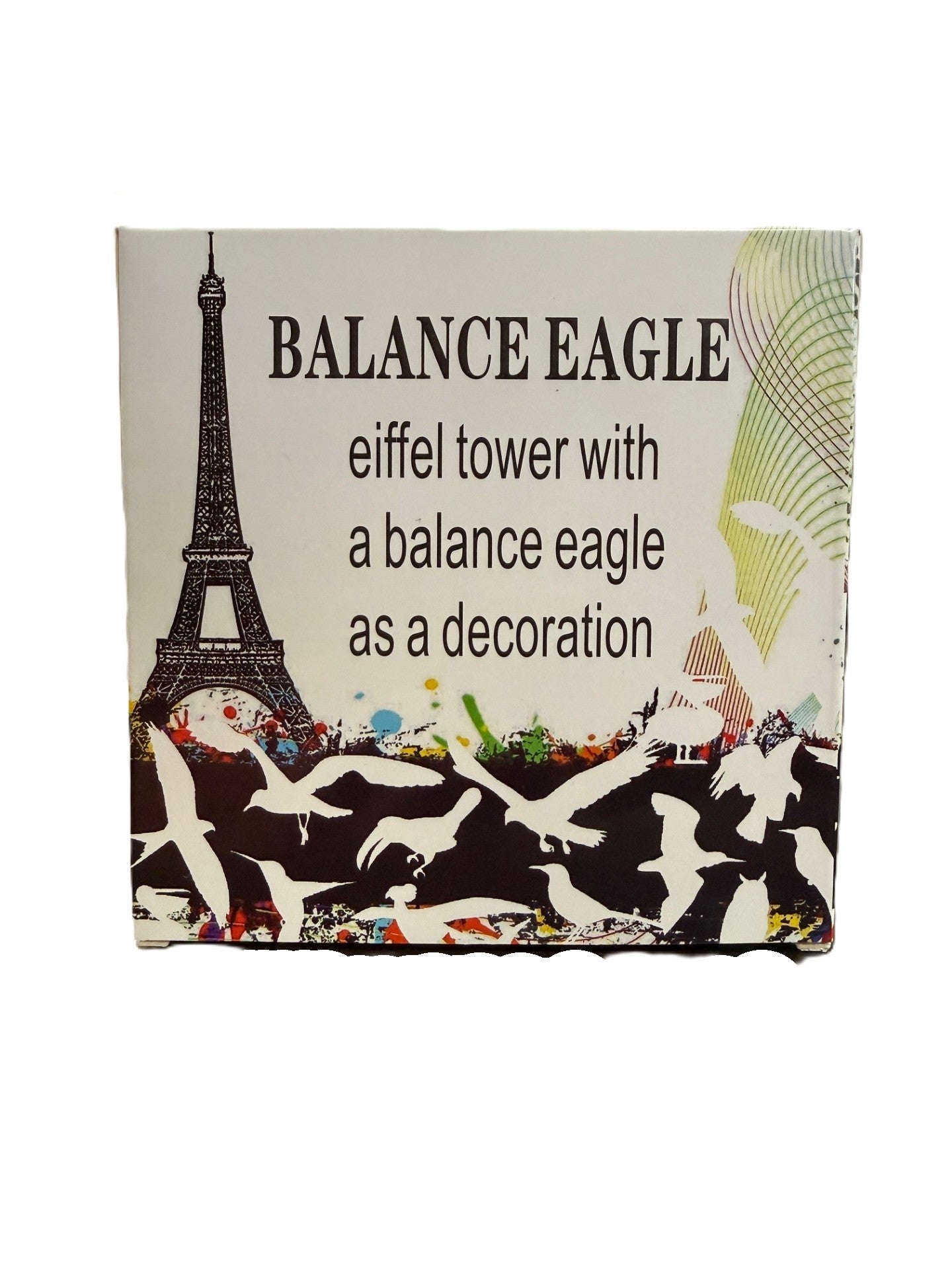 Balancing Eagle on Eiffel Tower