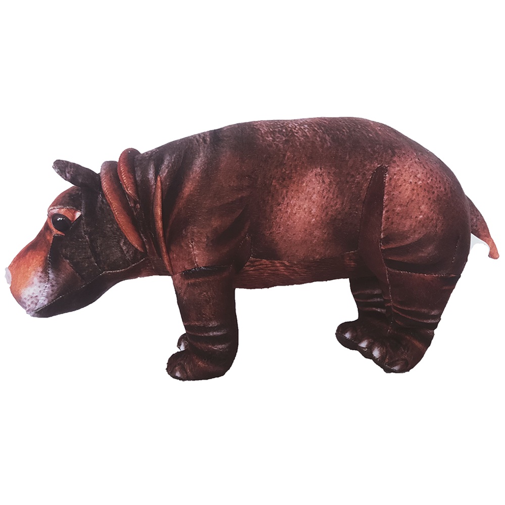 Hippo 13.75" Zoo Plush Stuffed Animal