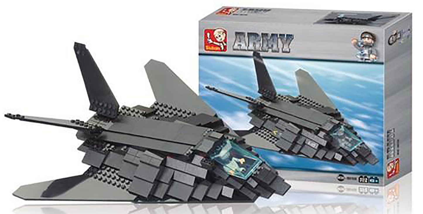 Air Force Stealth Bomber Building Brick Kit (209 Pcs)