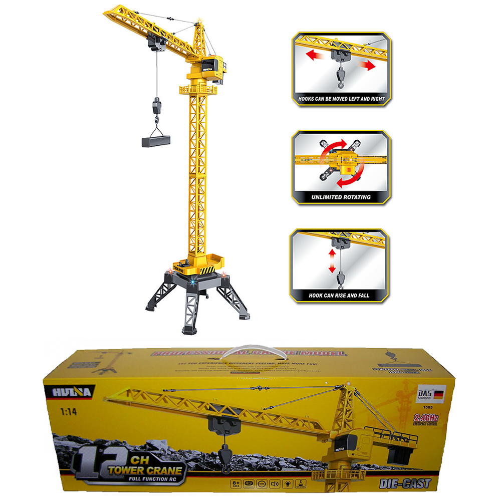 RC Construction Tower Crane Toy