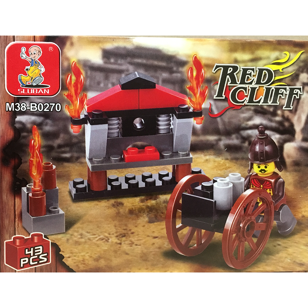 Red Cliff, Territory Guard Building Brick Kit (43 pcs)