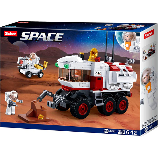 Space Mars Rover Building Brick Kit (354 Pcs)