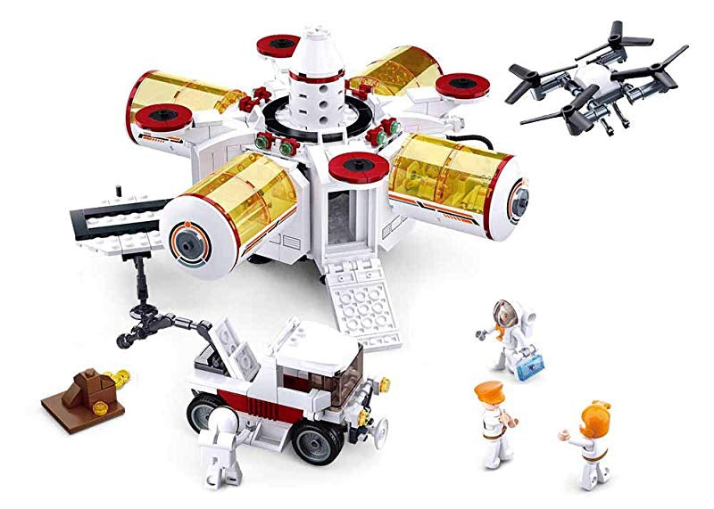 Space Colony Base Building Brick Kit (642 Pcs)