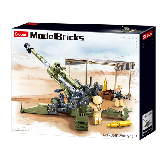 Model Bricks M777 Howitzer Building Brick Kit (258 pcs)