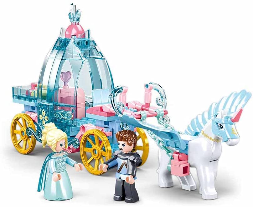 Fairy Tales of Winter Carriage Building Brick Set (191 pcs)