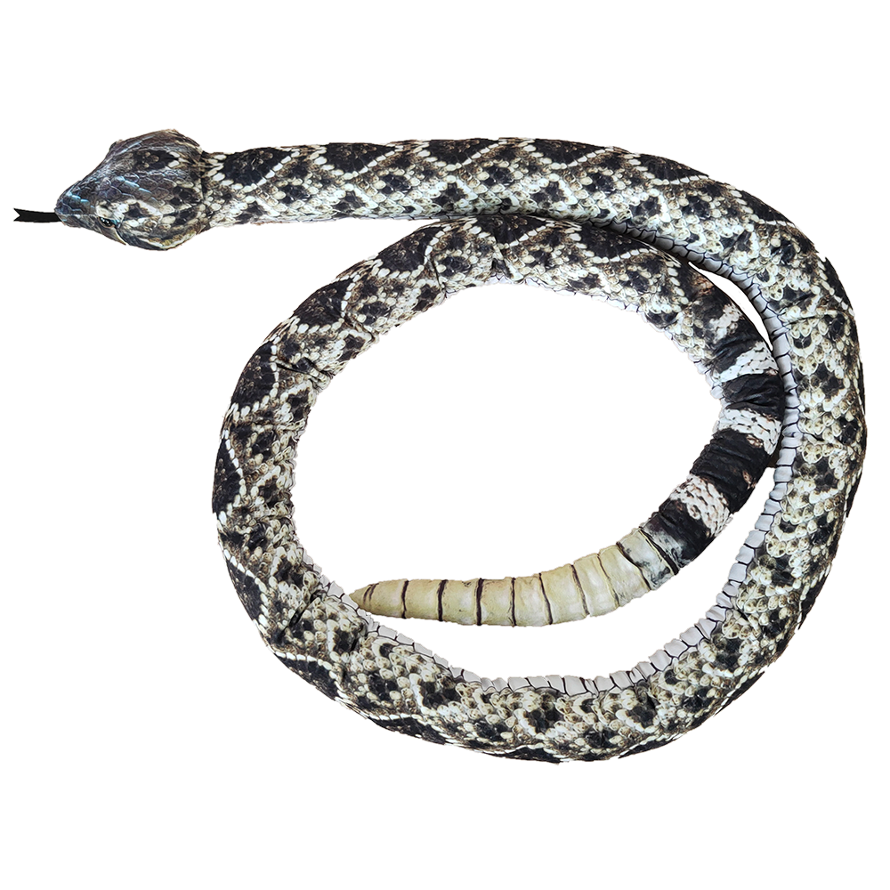 Diamondback Rattlesnake Plush Snake Stuffed Animal