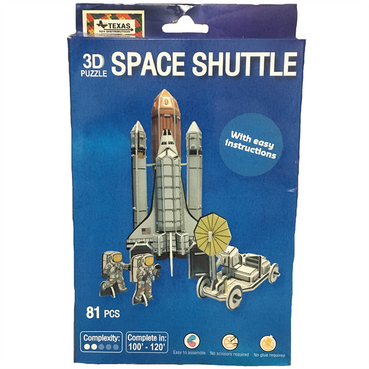 Space Shuttle 3D NASA Puzzle (67 Pcs)