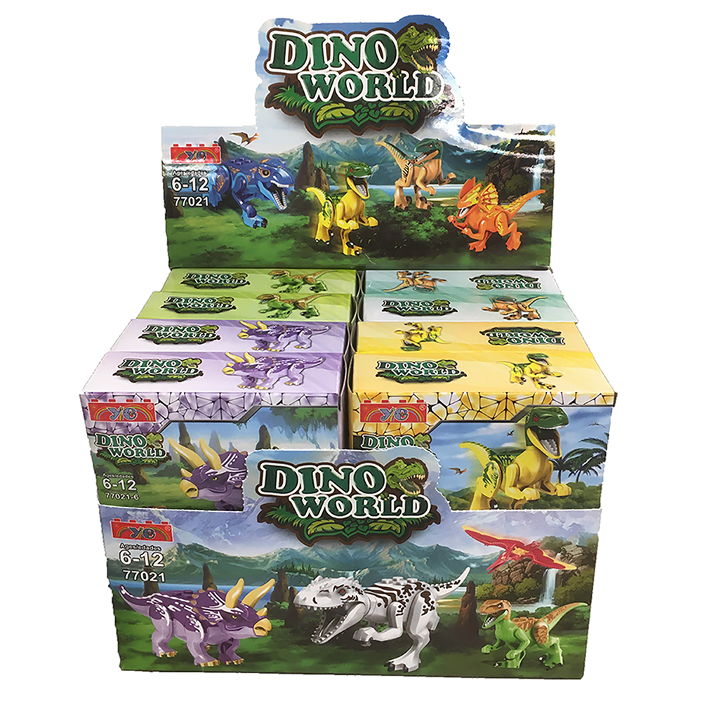 Dinosaur Brick Display Set