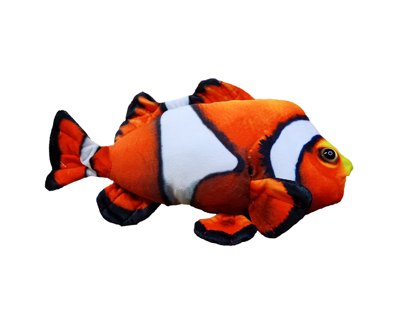 Wild Republic Clownfish Plush Stuffed Animal - 12 Inch Cuddlekins, Soft & Realistic Ocean Toy