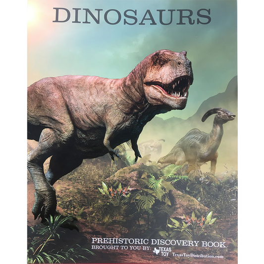 Dinosaurs, Prehistoric Discovery Book by Texas Toy
