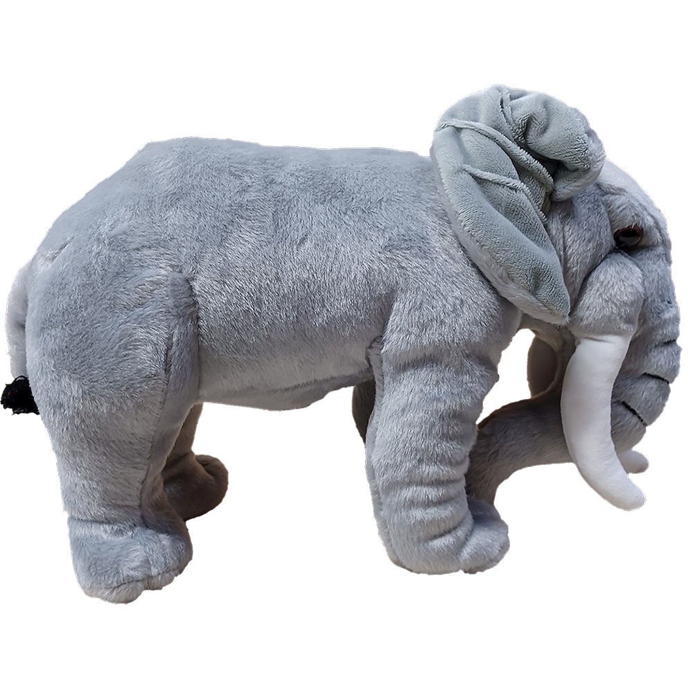 Elephant 13.75" Zoo Plush Stuffed Animal