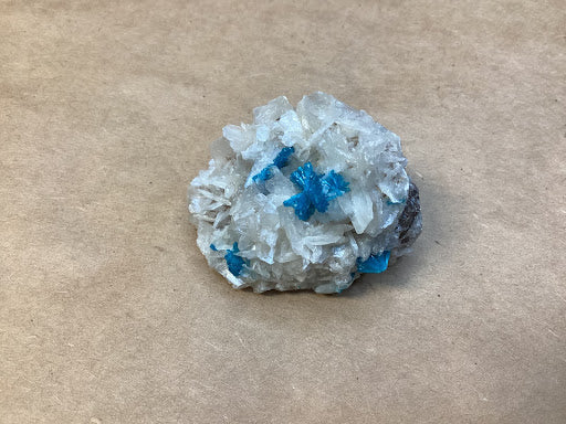 Cavansite on Stilbite - IA4 - DinosOnly.com