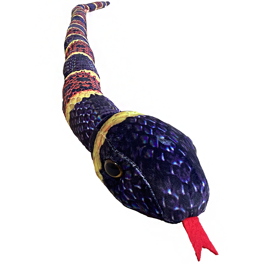 Cobra 9.8 Foot Long Snake Plush Stuffed Animal – Texas Toy Distribution