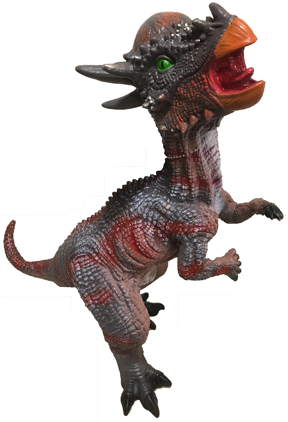 Pacycephalosaurus 22" Vinyl Dinosaur Figurine with Sound Effects