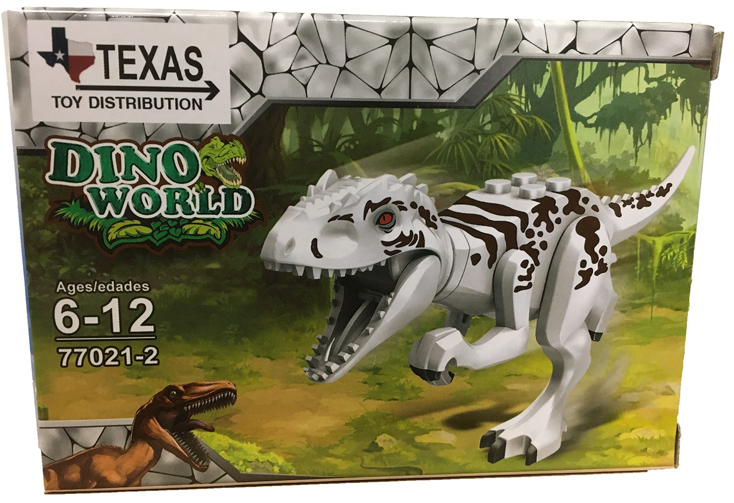 Dinosaur Brick Display Set