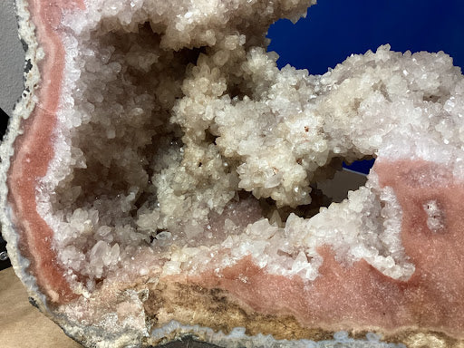Collector's Rose Amethyst Geode - DinosOnly.com