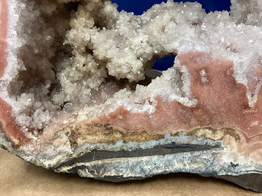 Collector's Rose Amethyst Geode - DinosOnly.com