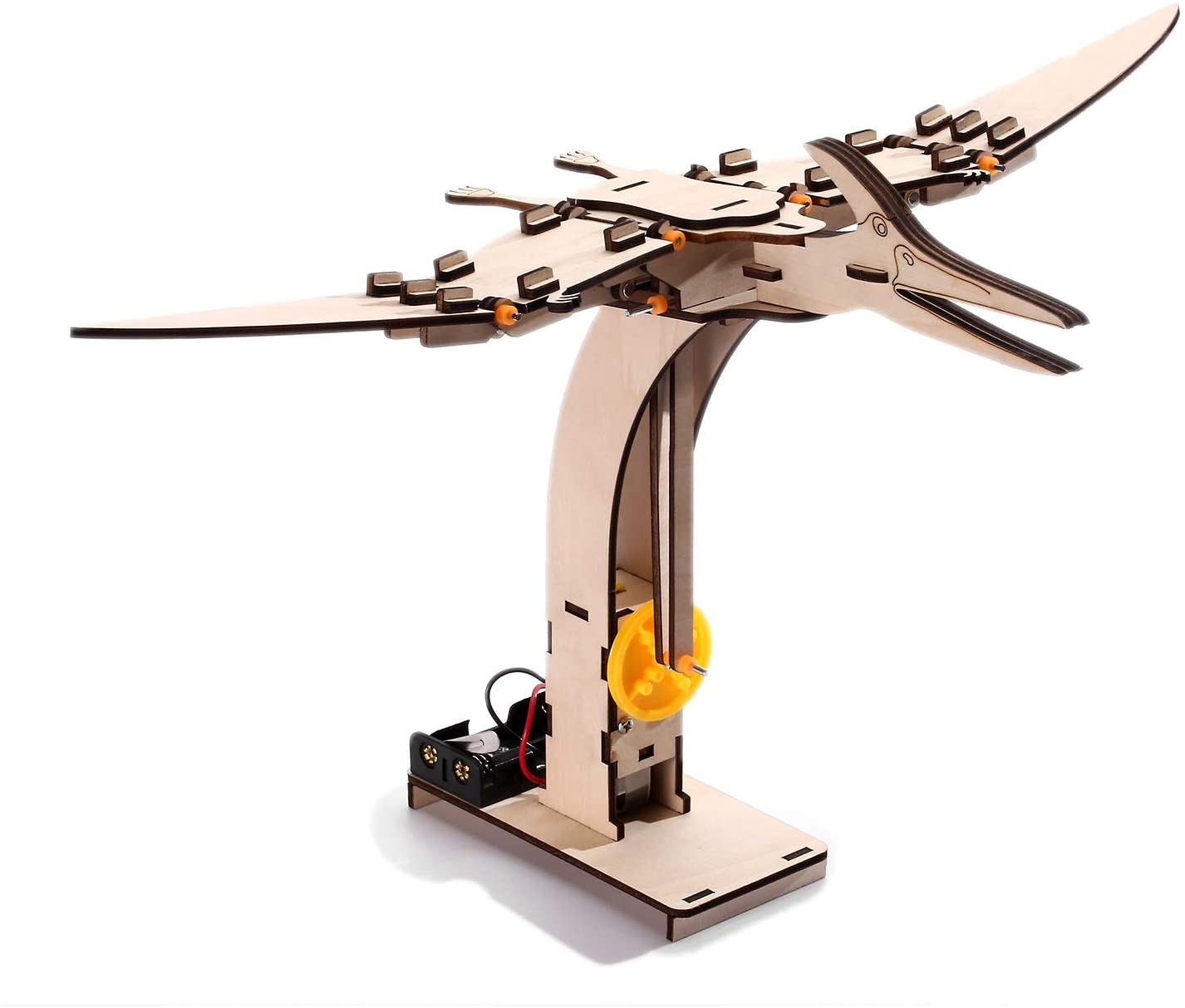 Pterosaur DIY Electric Puzzle Assembly STEM Kit – 82 pcs