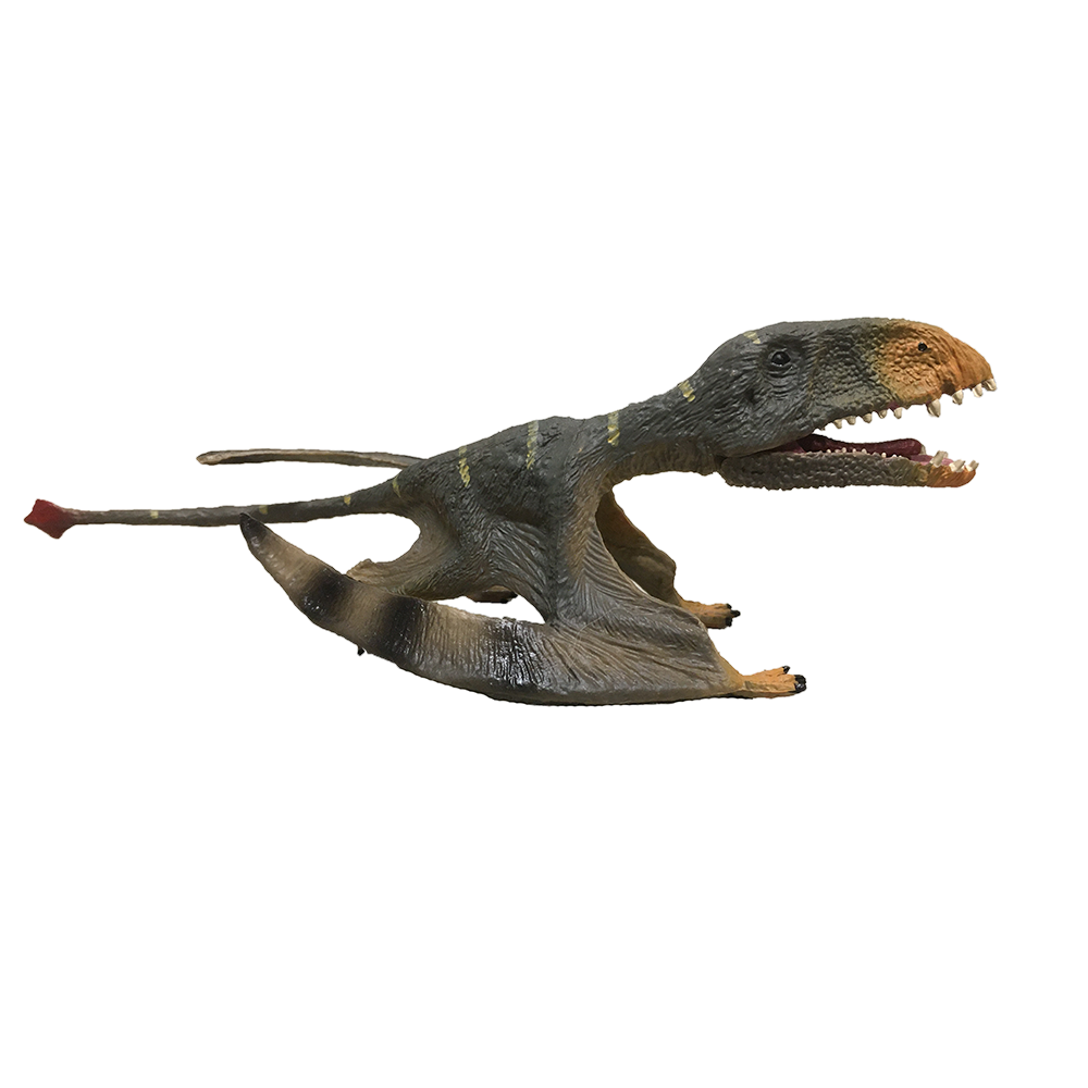 Pterosaur Dimorphodon Painted Resin Dinosaur Model Figure
