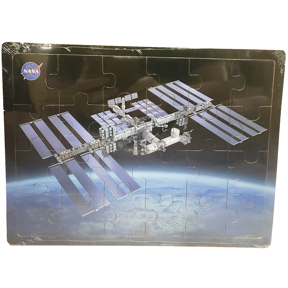 NASA International Space Station 24-pc Wood Jigsaw Puzzle