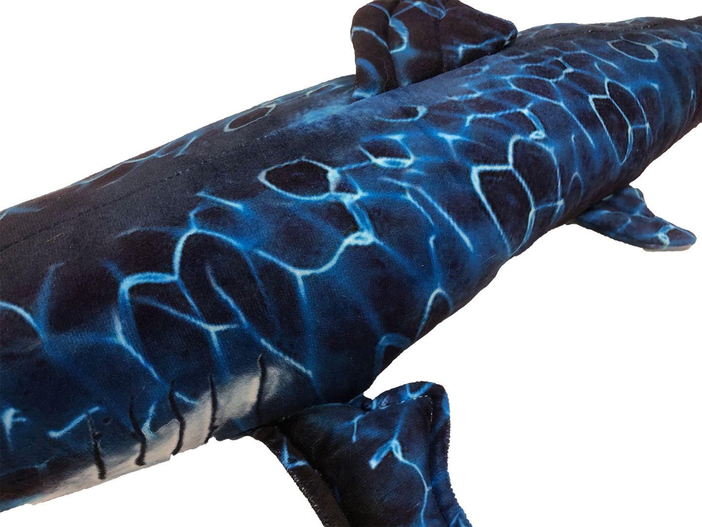 Blue top shark plush